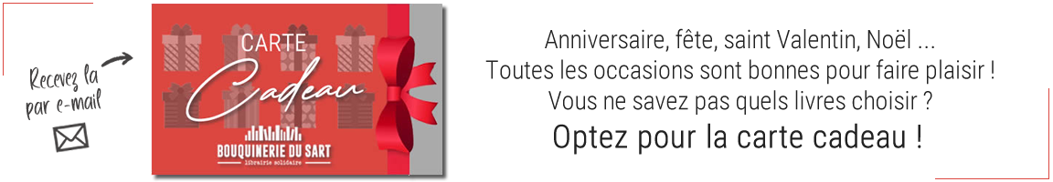 Carte cadeau La Bouquinerie du Sart