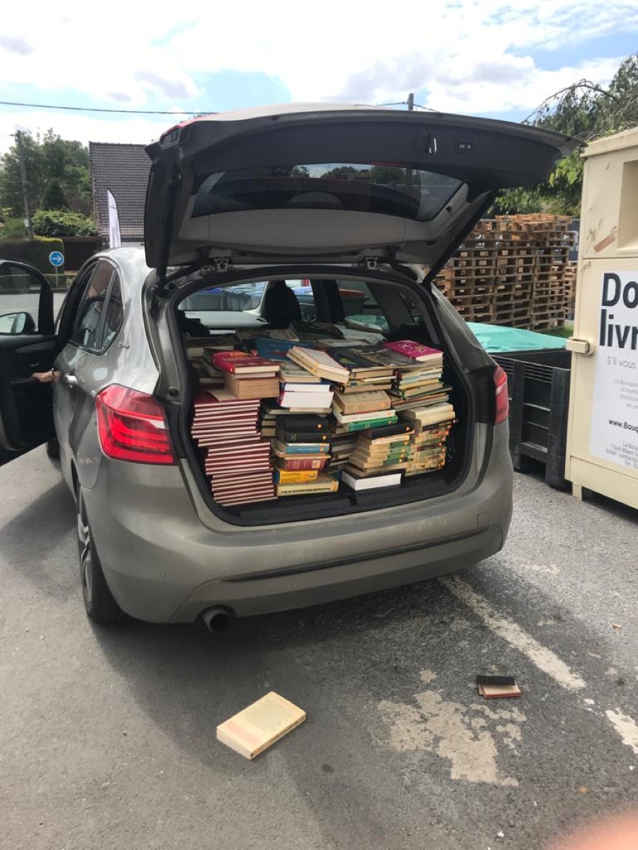 Donner ses livres à la Bouquinerie